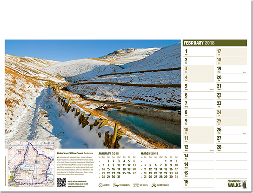 Kinder Scout, William Clough, Derbyshire