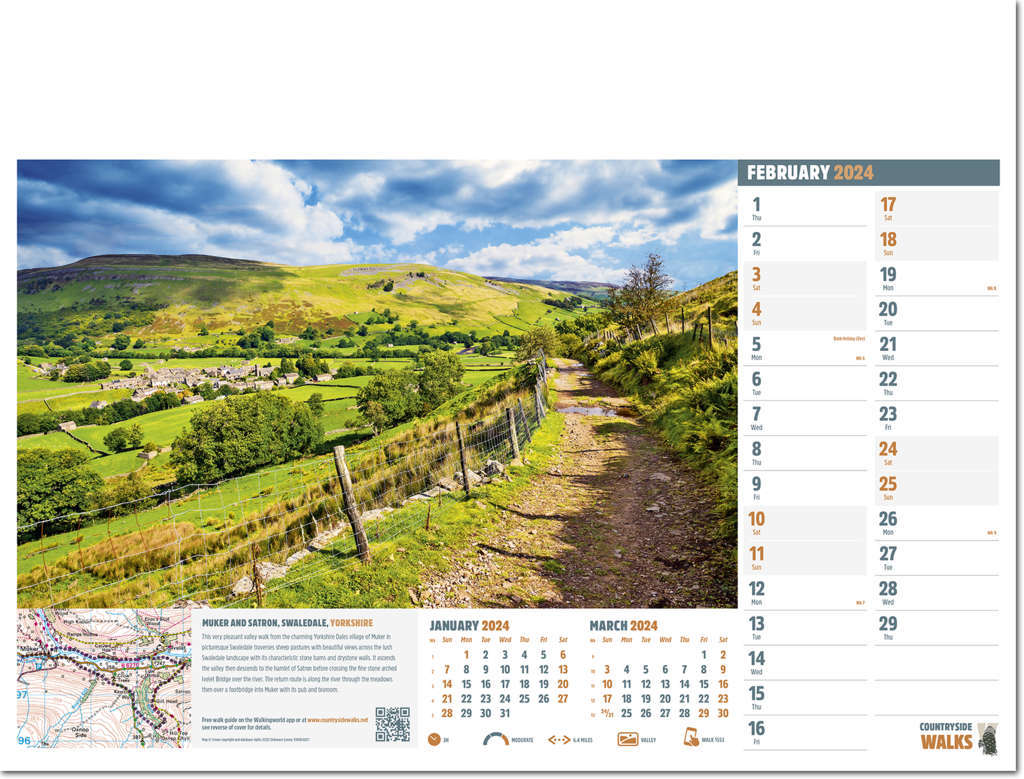MUKER AND SATRON, SWALEDALE, YORKSHIRE MUKER AND SATRON, SWALEDALE, YORKSHIRE